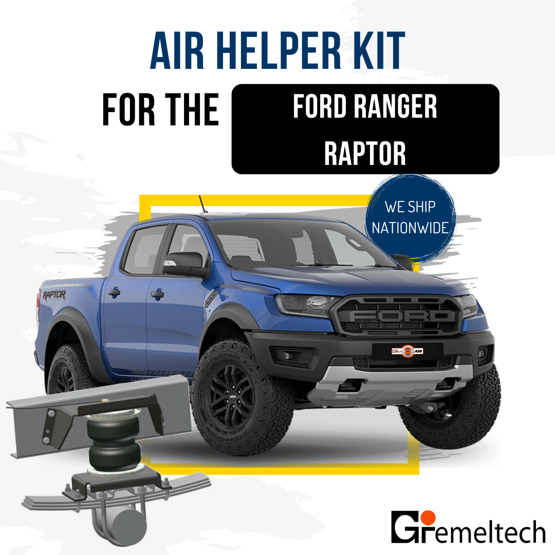 2019 - 2022 Ford Ranger Raptor Air Helper Kit