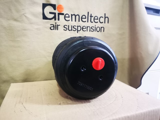 6inch Triple Convolute 2500Ib Air Single Port 1/2"NPT Air Spring - Image 2