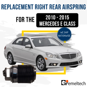 2010-2015 Mercedes Benz E-Class (W212) & 2012-a2017 CLS Class (W218) Right Rear Airspring with Airmatic incl AMG