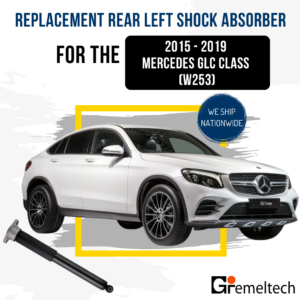 2015 - 2019 Mercedes Benz GLC Class (X253) Rear Left Replacement Shock Absorber with ADS