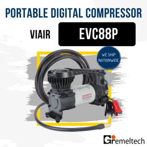Viair EVC88P Digital Automatic Portable Compressor (Crocodile Clamps)