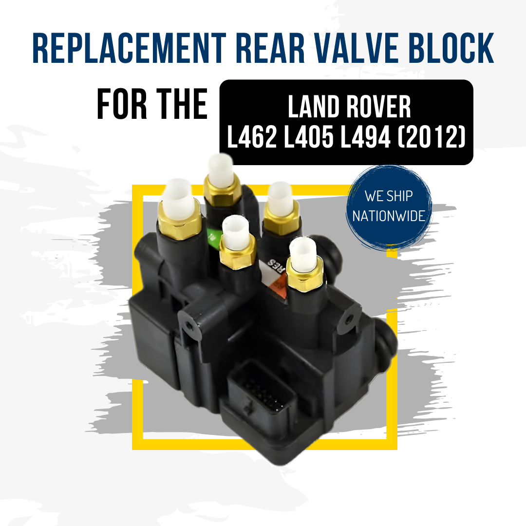 Replacement Rear Valve Block For Land Rover L462 L405 L494 (2012)