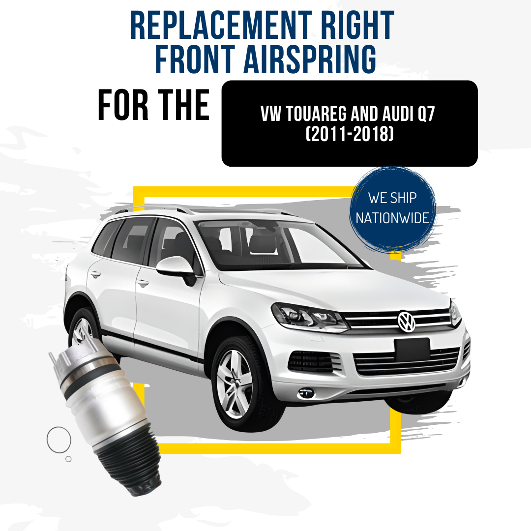Replacement Right Front Airspring for the VW Touareg and Audi Q7 (2011-2018)