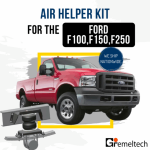 2004-2005 Ford F100 F150 and F250 Leafspring Air helper Kit